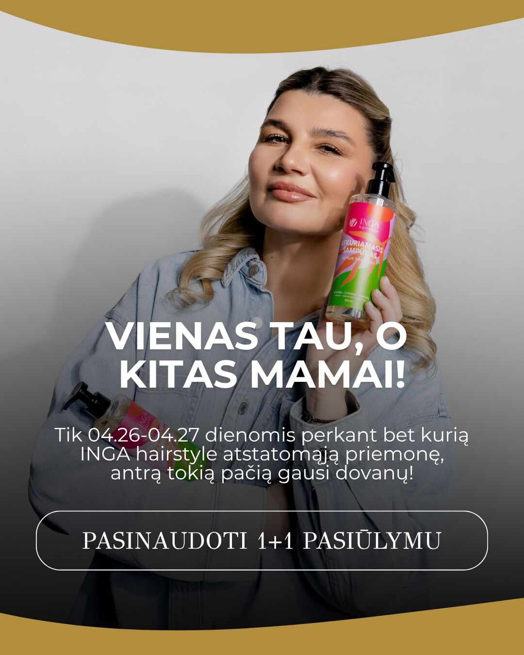 Inga Hairstyle atkuriamoji linija